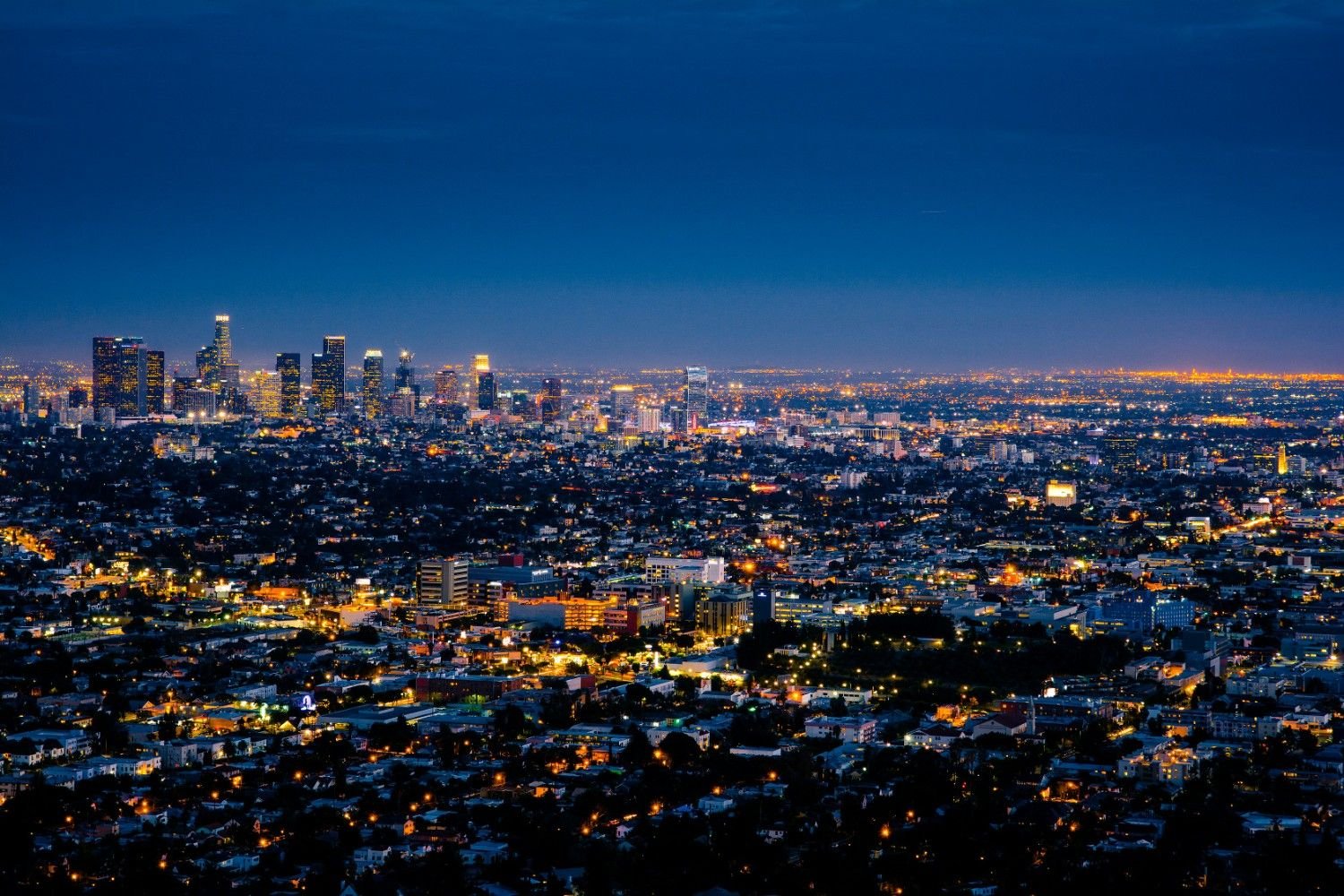 Urban cityscape with modern architecture